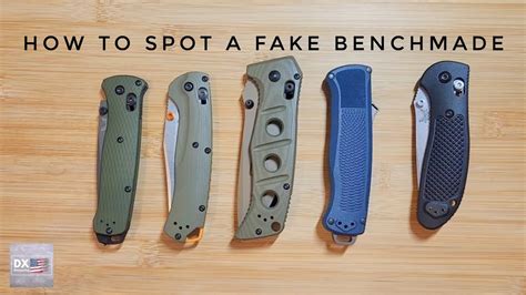 are there fake benchmade knives